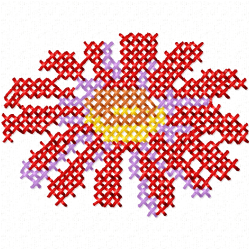 Cross Stitches Embroidery Design 4 Cross Stitches Embroidery Design 4